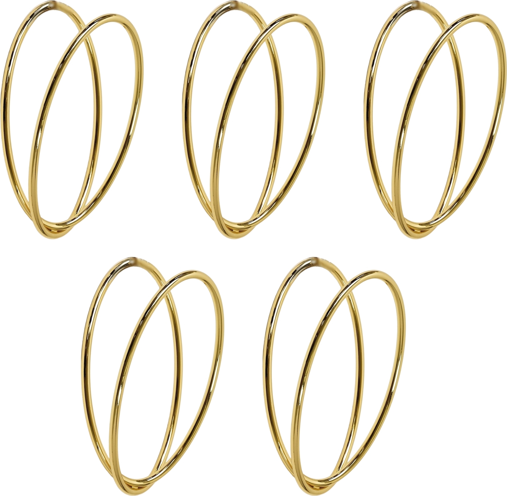 Senzatempo Modulaufhänger goldfarben 5 El.