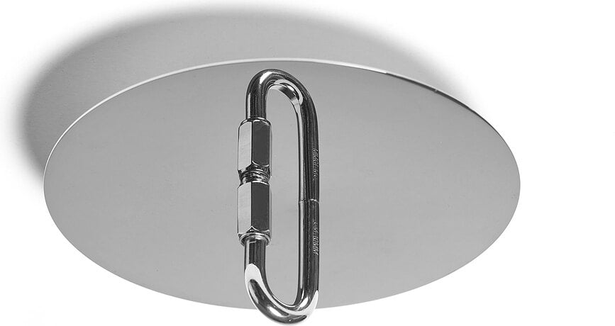 Soporte de Techo modular Senzatempo, plateado