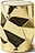 Tab U Beistelltisch 43 cm goldfarben