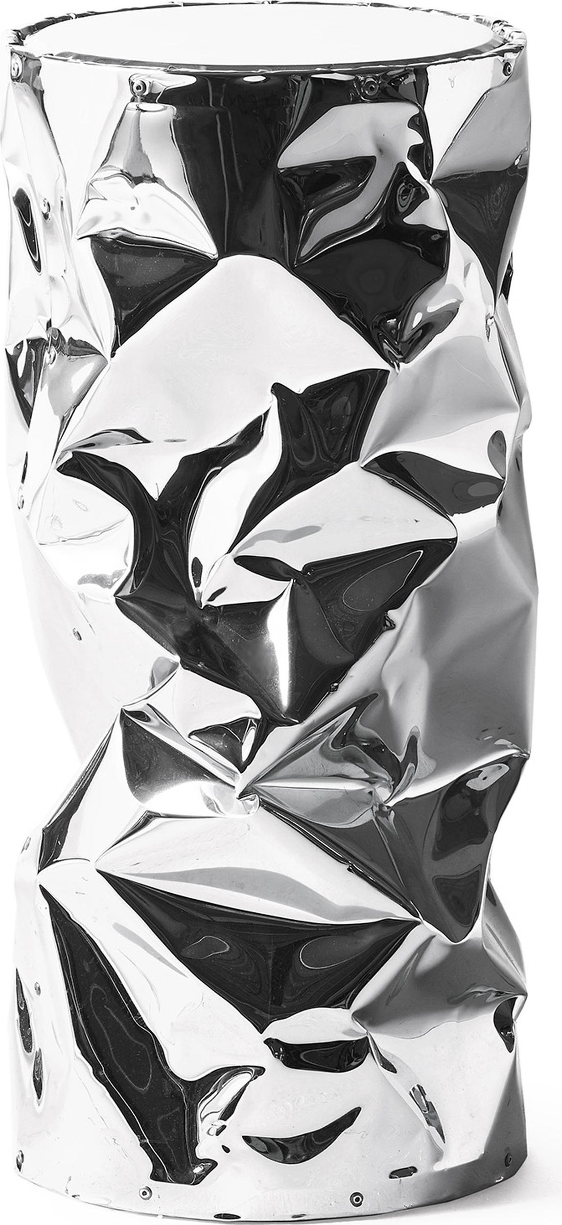 Tab U Beistelltisch 65 cm silberfarben