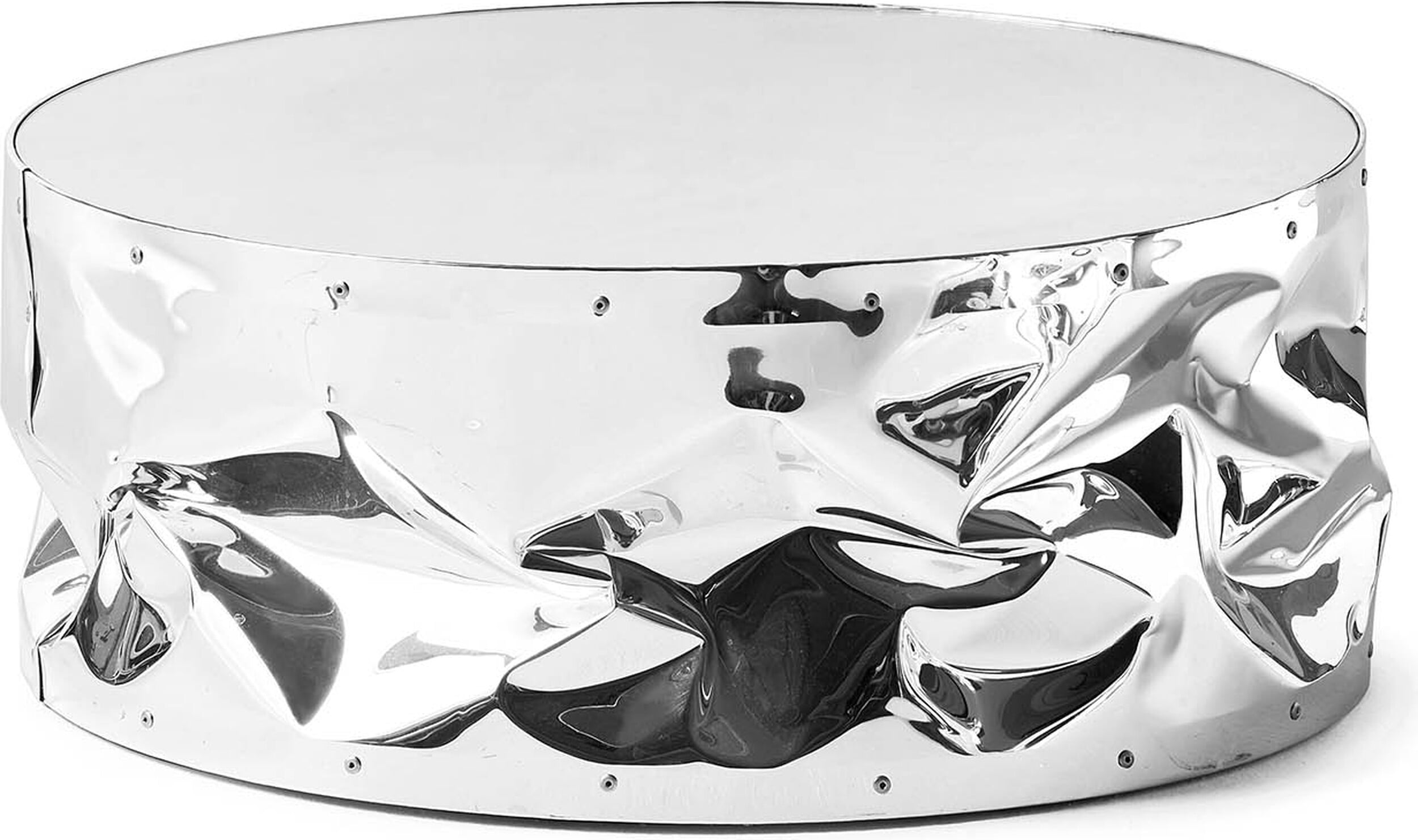 Tab U Kaffeetisch 60 cm silberfarben