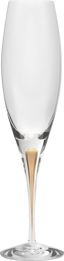 Calici da Champagne Intermezzo 260 ml di colore oro 2 pz.