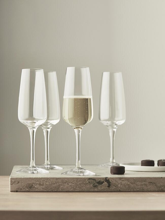 Calici da champagne Pulse 280 ml, 4 pz.