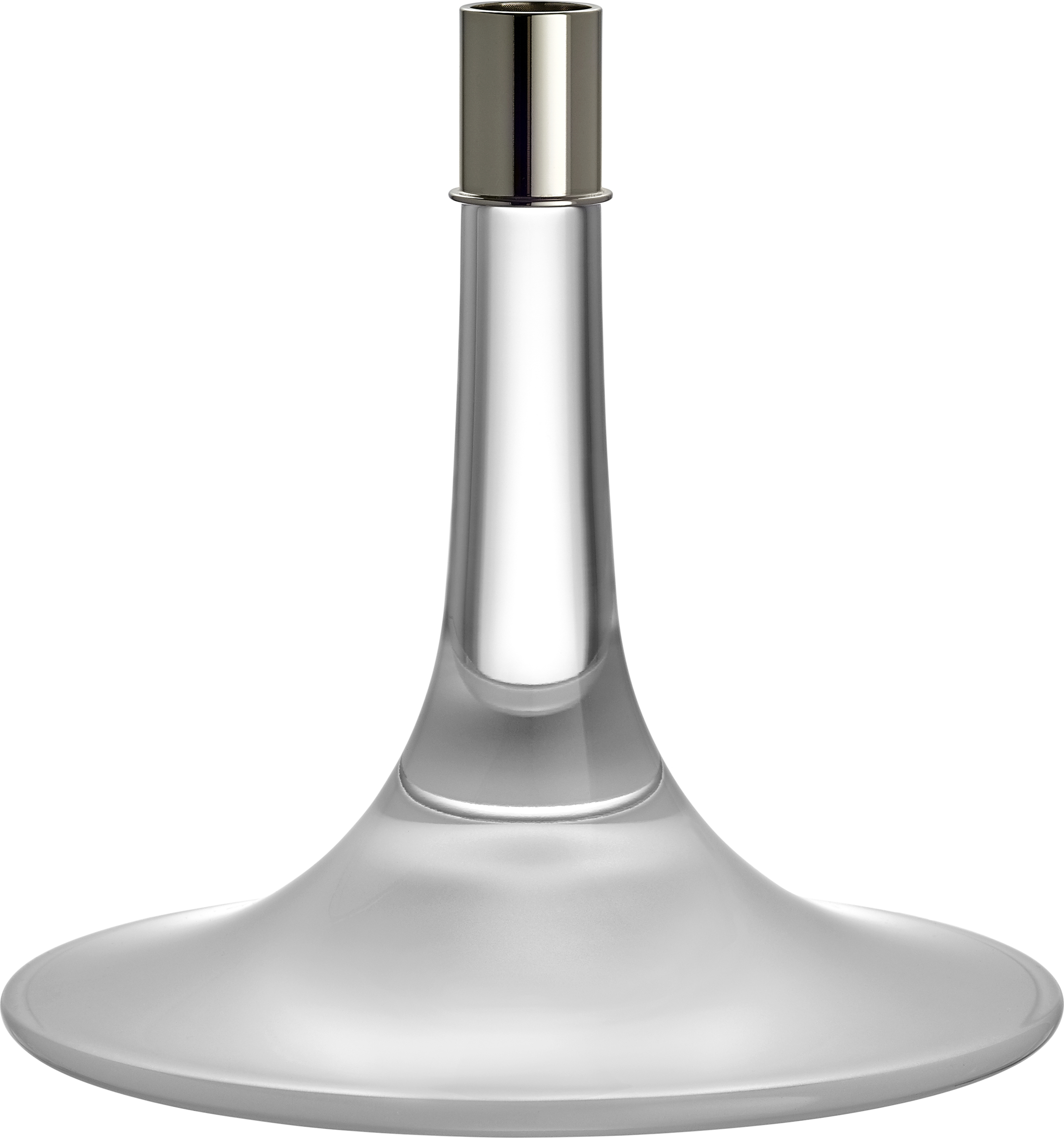 Cirrus Kerzenständer für klassische Kerzen 18,5 cm, silber