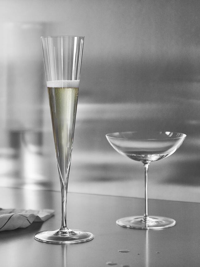 Flûtes à champagne Geometry 250 ml, lot de 2