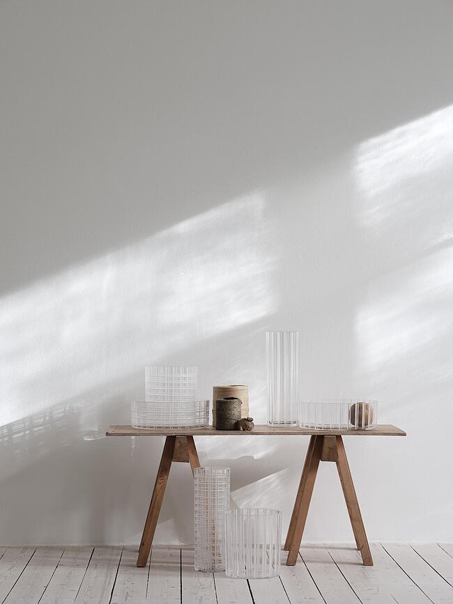 Bol Cut in Number, 27,5 cm, a rayas