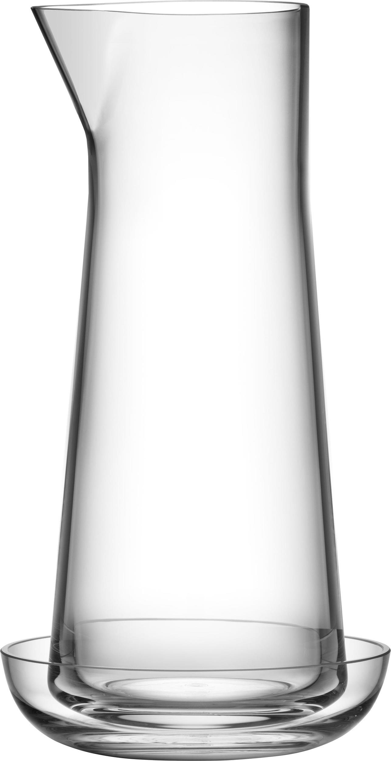 Informal Karaffe 1 l durchsichtig mit Schüssel 2 El.