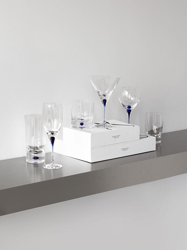 Intermezzo Ποτήρι Martini, 250 ml, μπλε