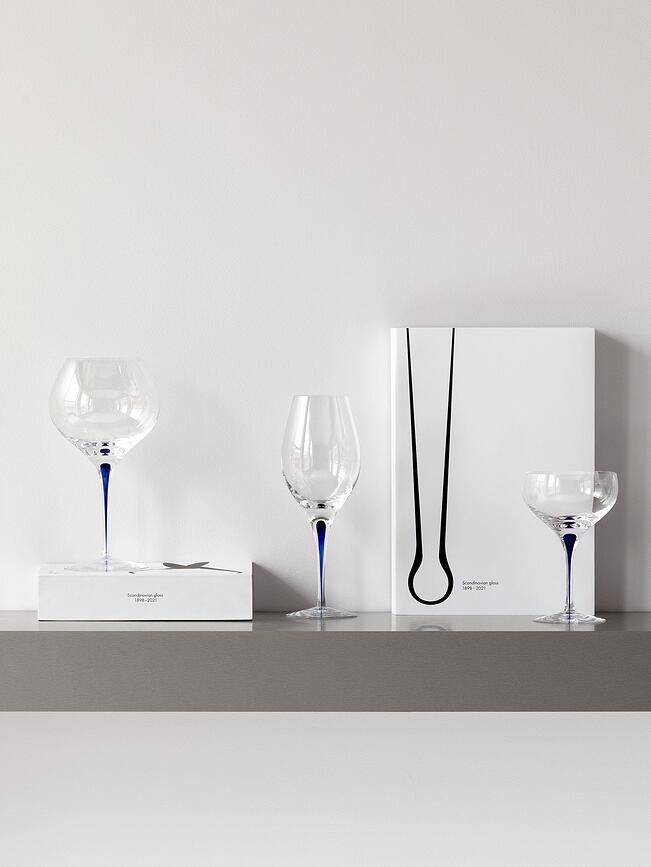 Intermezzo Verre à vin pour vins mûrs, 700 ml, bleu