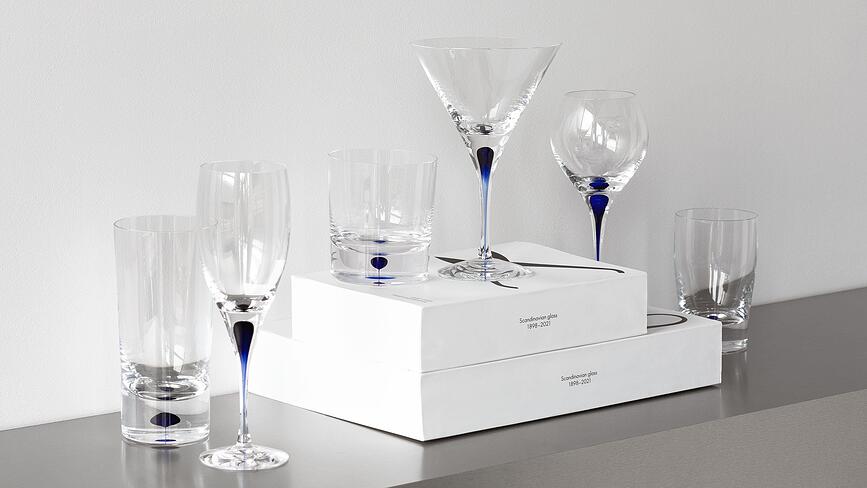 Intermezzo Verre bas à boisson 400 ml, bleu