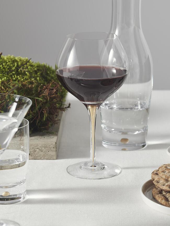 Kieliszki do wina Intermezzo Bouquet 700 ml złote 2 szt.