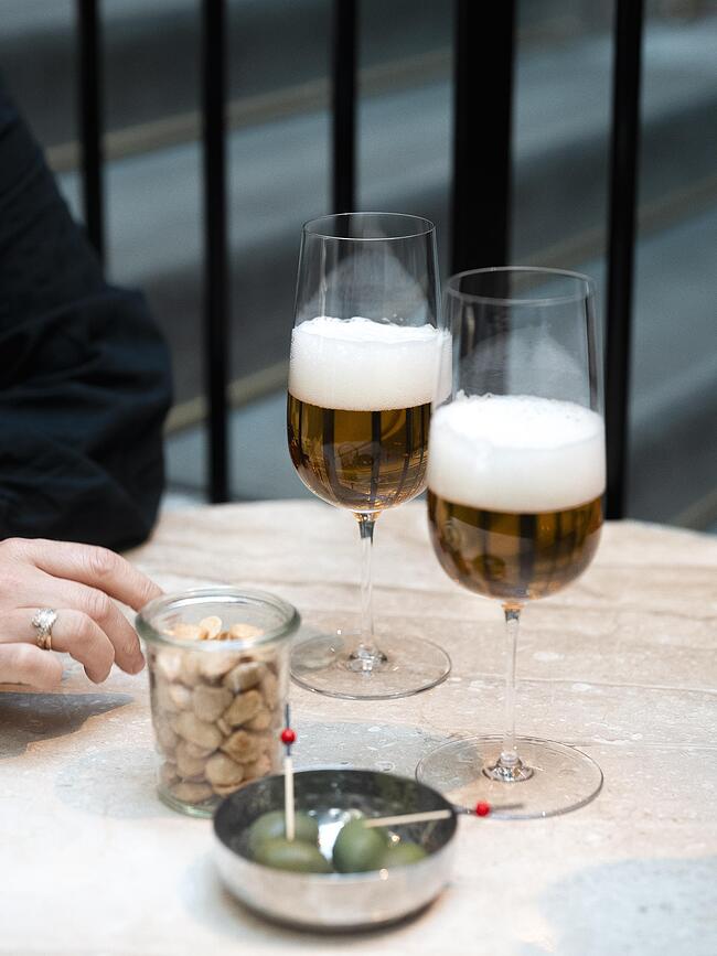 Kozarci za pivo Orrefors x Björn Frantzén 420 ml, 2 kos