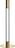 Lumiere Candlestick for classic candle 32 cm, gold