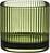 Magica Circle Tealight Holder 7 cm, green
