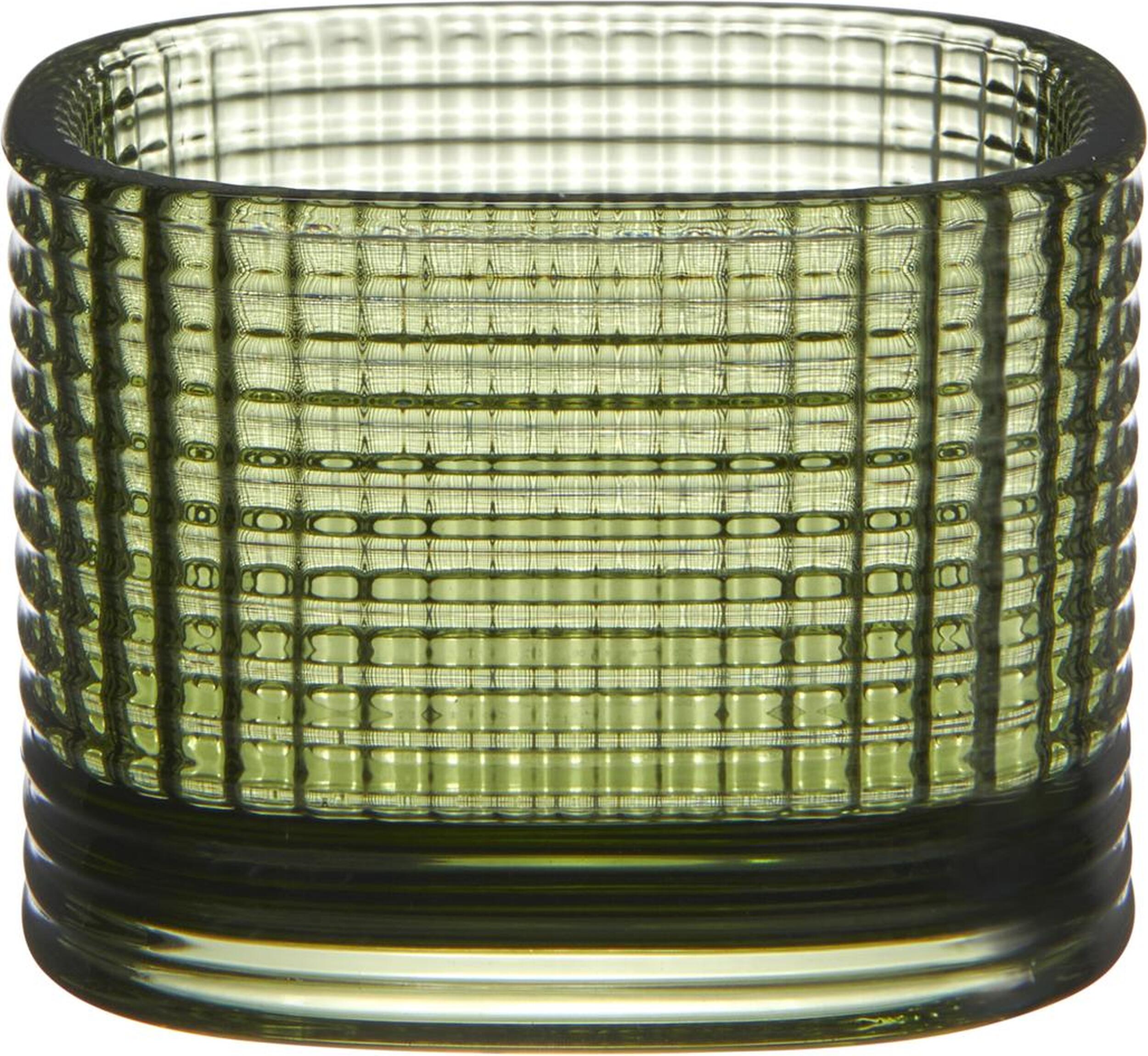 Magica Circle Teelichthalter 5 cm, grün
