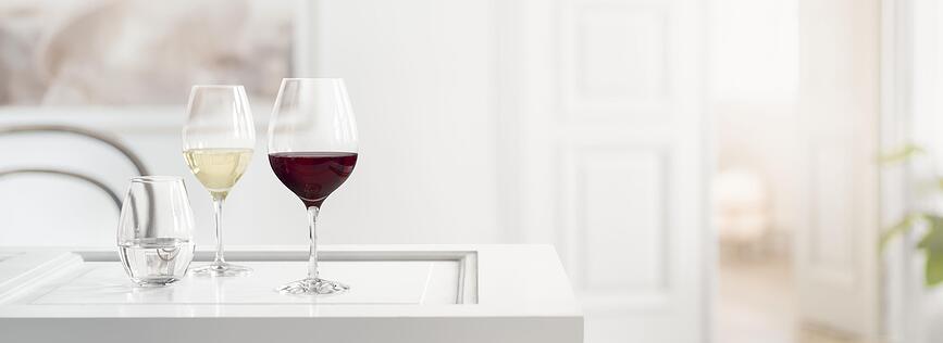 More Kozarci za vino, 440 ml, 4 kosi