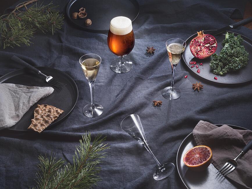 More Verres à Champagne 70 ml, Lot de 2