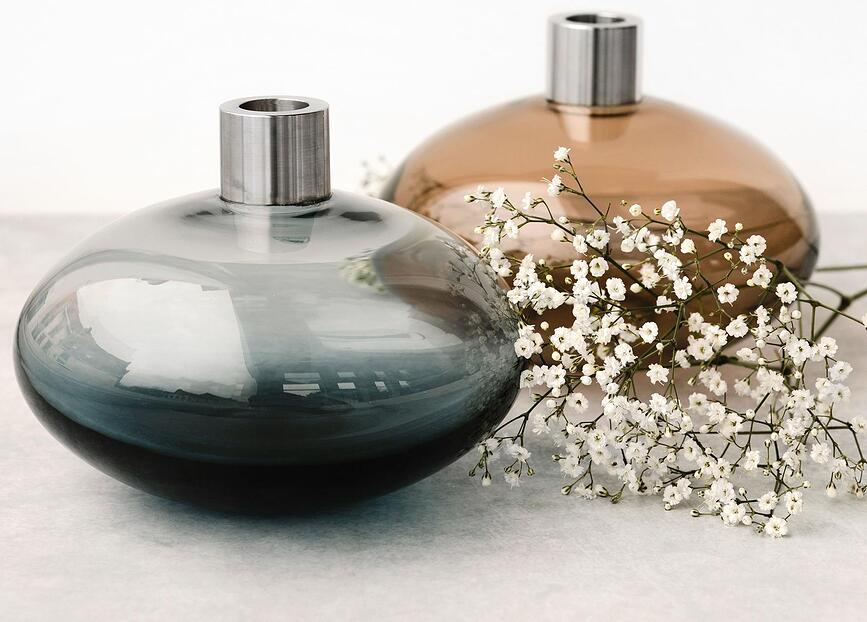 Pluto Bougeoir pour bougie classique, transparent