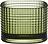 Portacandele per tealight Magica Circle 5 cm, verde