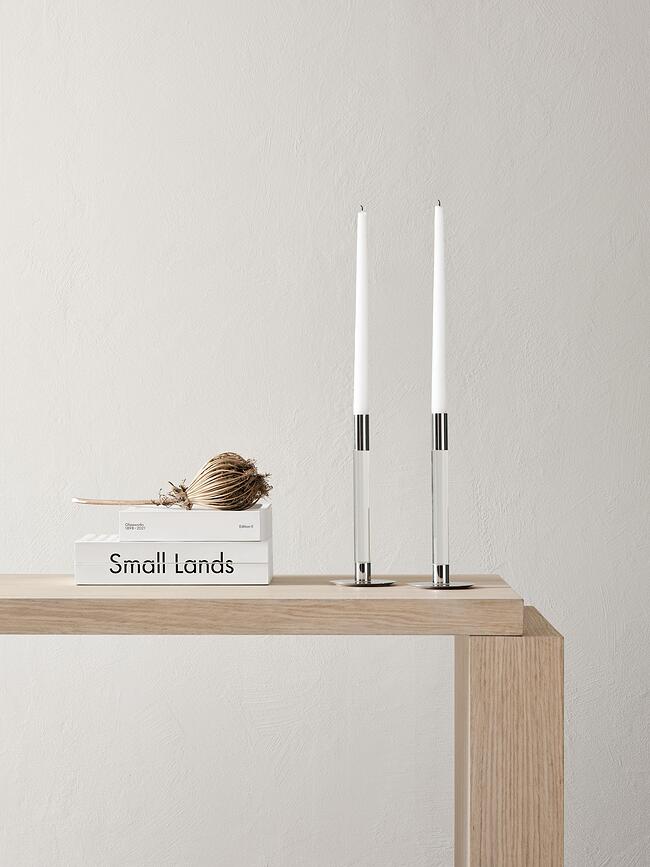 Portavelas clásicos Lumiere, 2 unidades