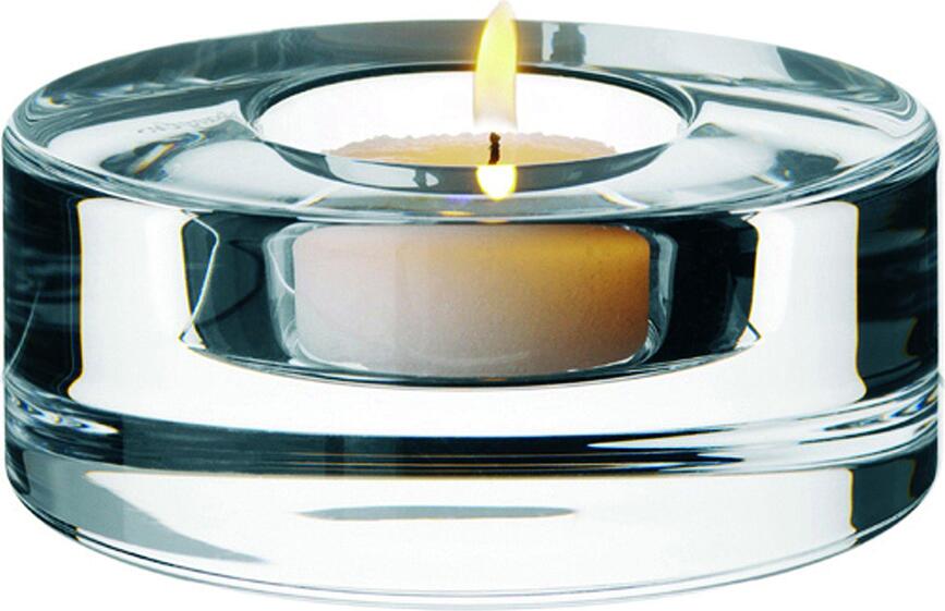 Portavelas para velas de té Puck bajo