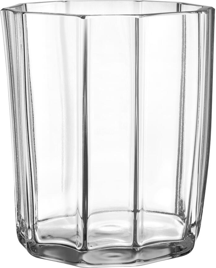 Reed Tealight Holder 8.5 cm, transparent