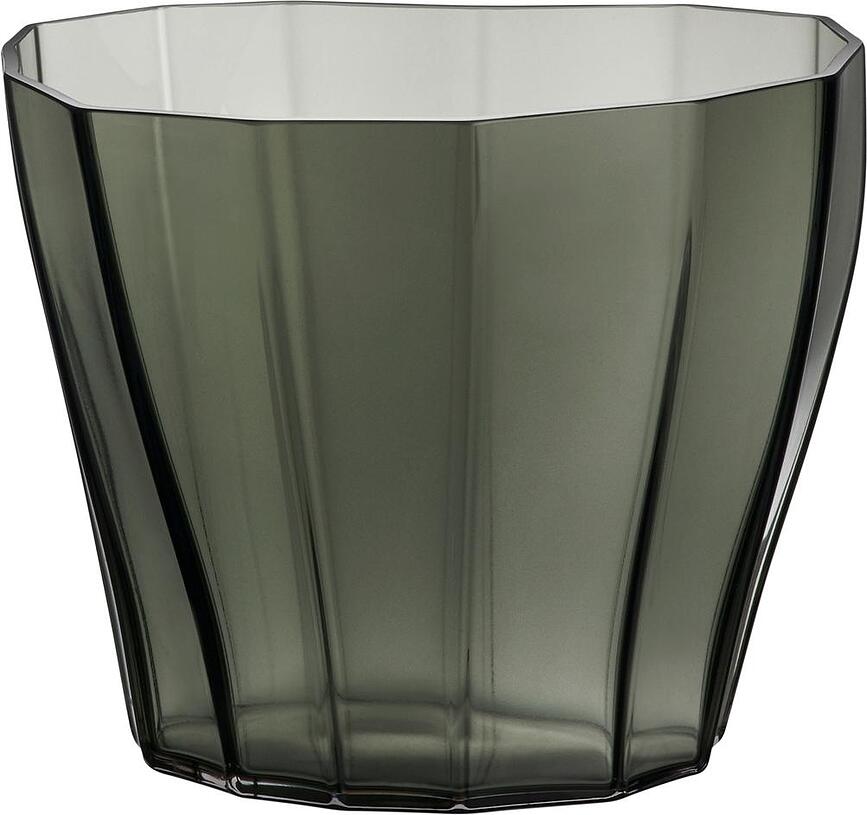 Reed vase 17,5 cm, mørkegrøn