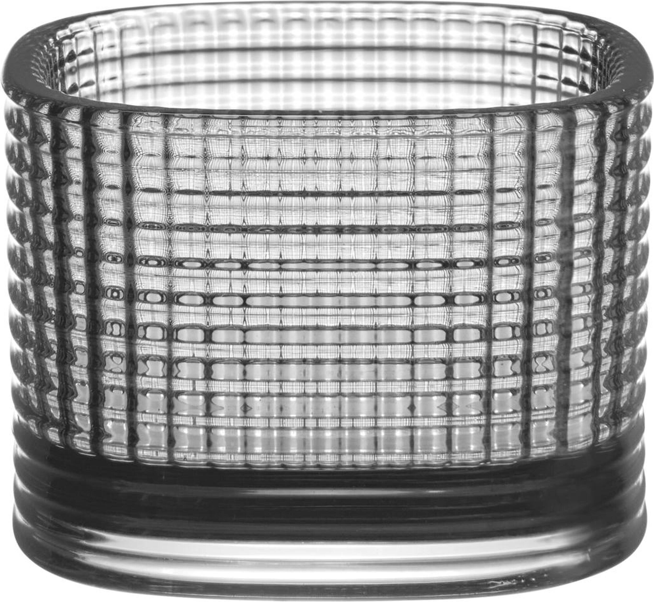Teelichthalter Magica Circle 5 cm, grau