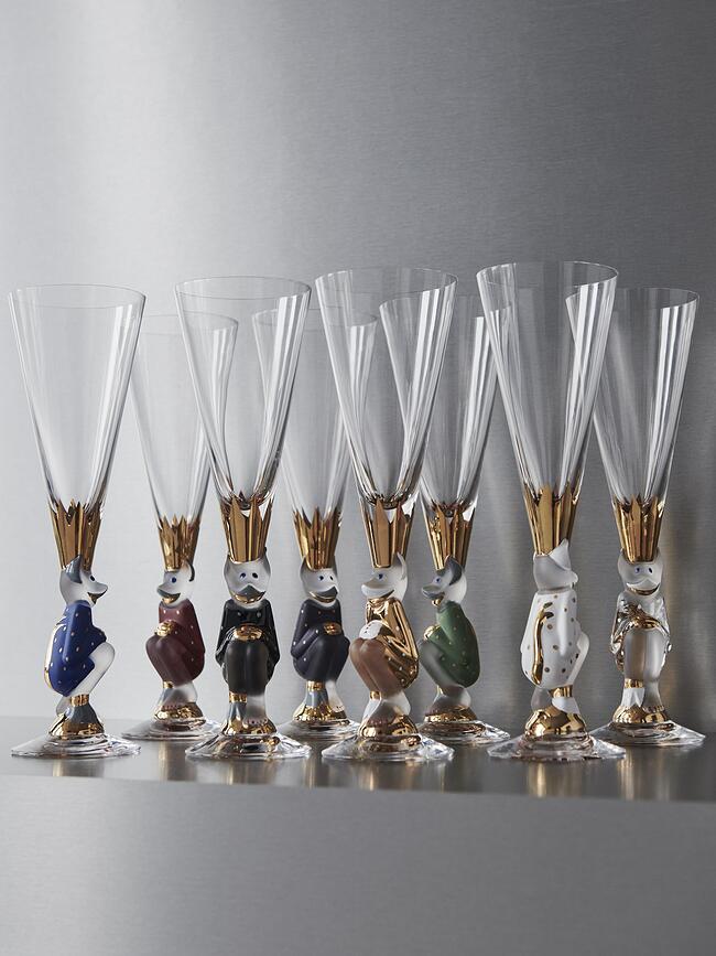 The Sparkling Devil Champagneglas 190 ml, grön