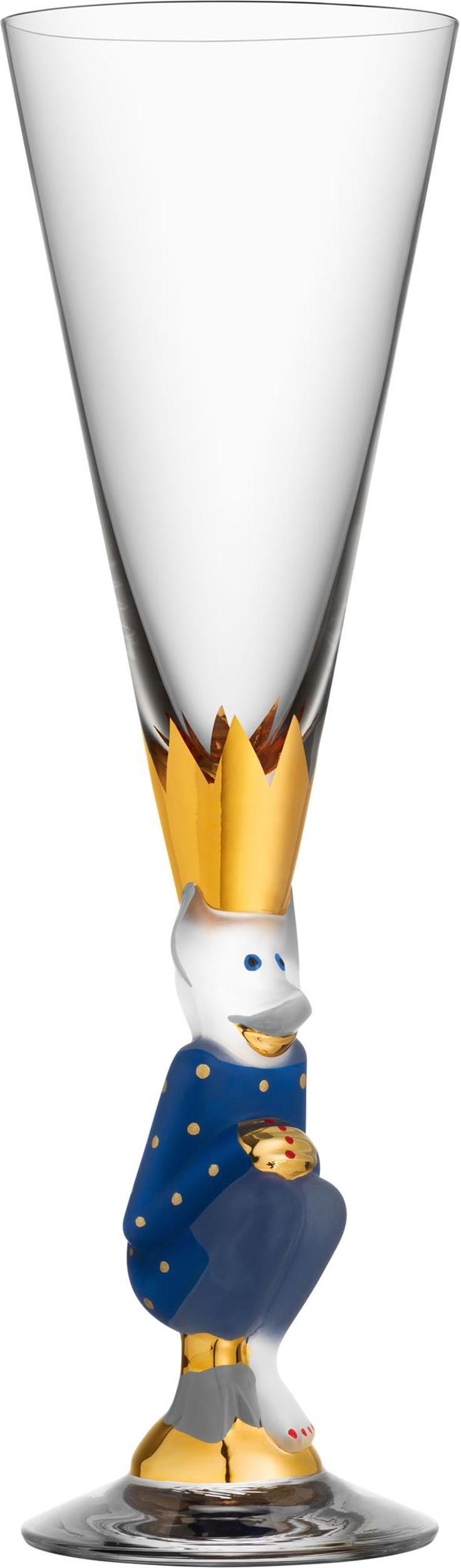The Sparkling Devil Champagnerglas 190 ml blau