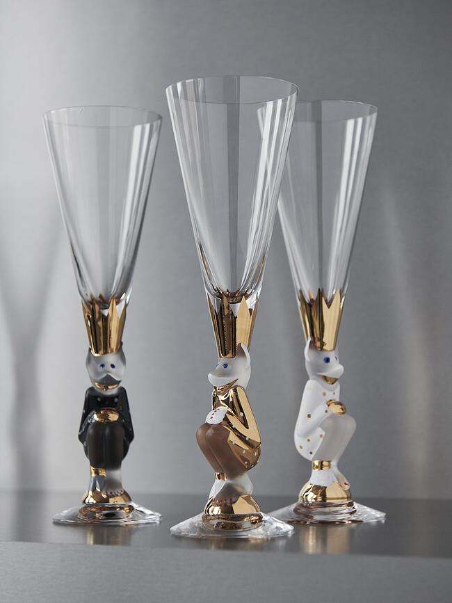 The Sparkling Devil Flûte à Champagne 190 ml, transparente
