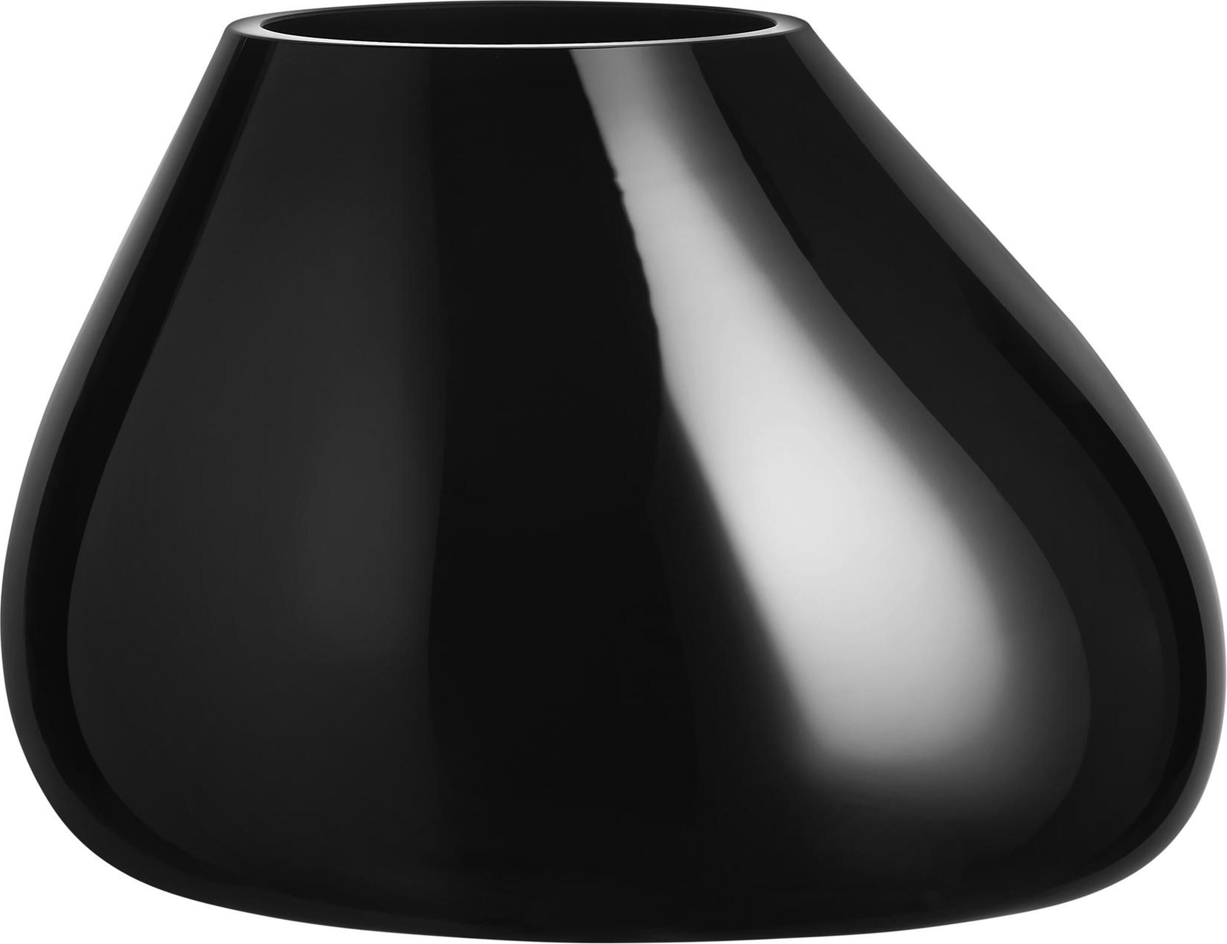 Vase Ebon 19 cm, schwarz