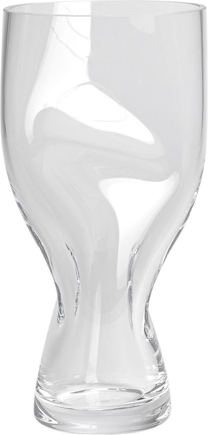 Vaso effetto stropicciato Squeeze 23 cm incolore