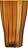 Vaso Reed 50 cm ambra