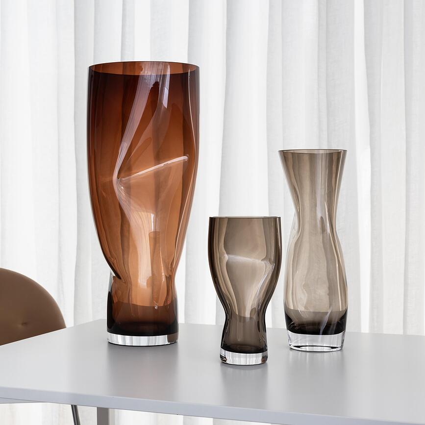 Vaso Squeeze 50 cm, marrone