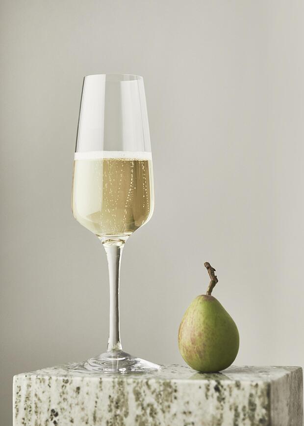 Verres à champagne Pulse 280 ml, lot de 4