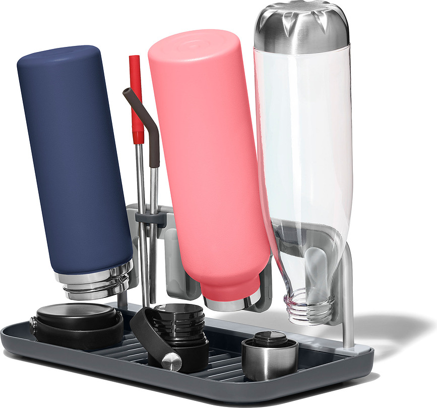 Escurridor de Platos plegable Good Grips, gris