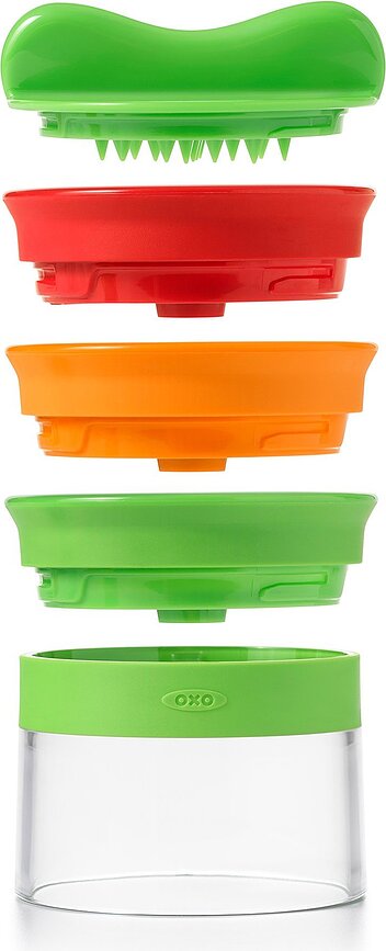 Espiralizador para verduras Oxo, con 3 cuchillas