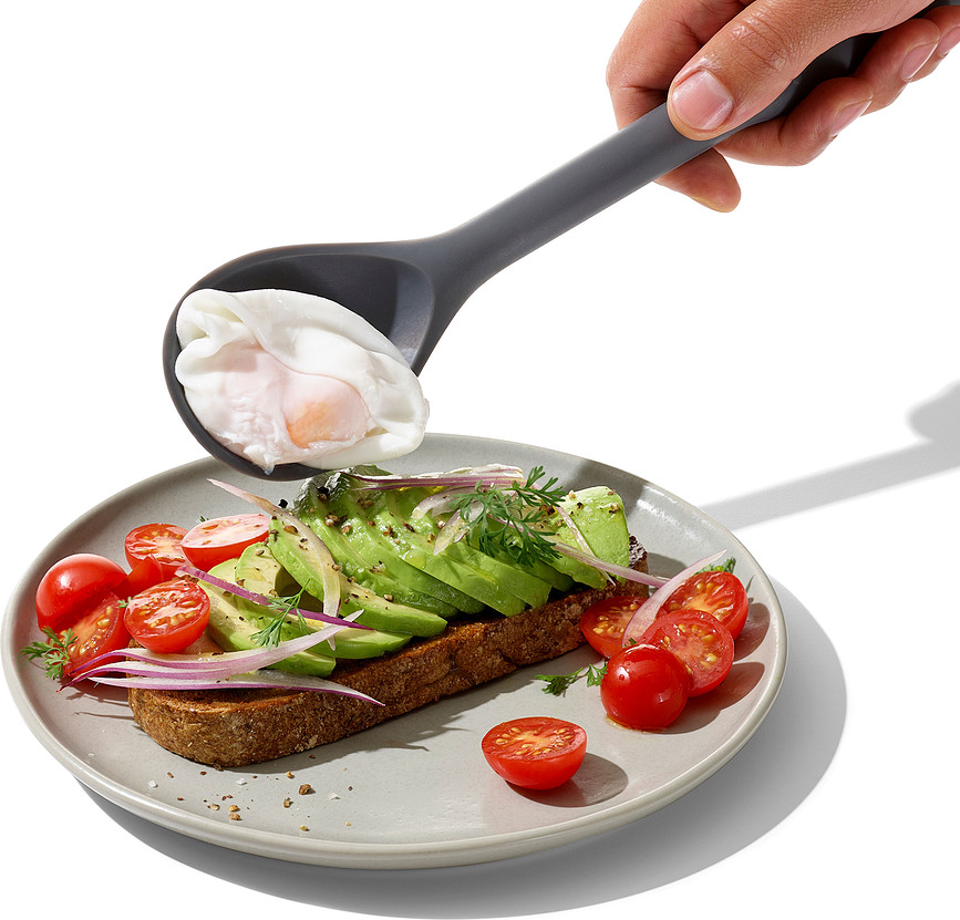 Espumadera Good Grips, gris oscuro