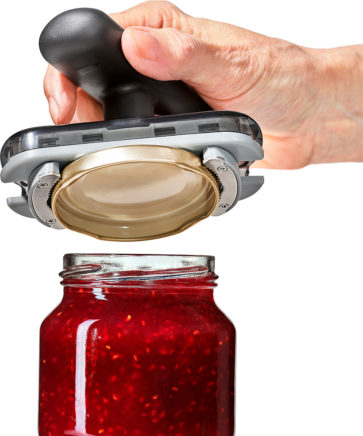 Good Grips Ανοιχτήρι για Βάζα και Μπουκάλια, μαύρο-ασημί