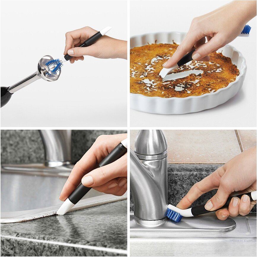 Good Grips Brosse de Nettoyage 4 en 1, pour appareils de cuisine