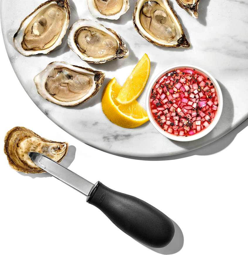 Good Grips Nož za ostrige, črn