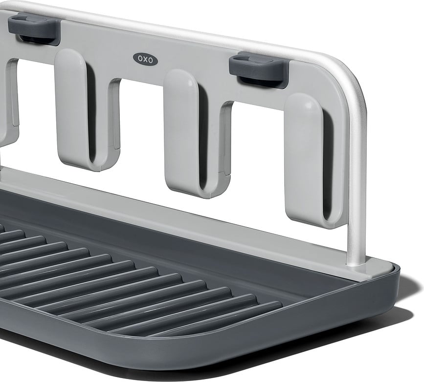 Good Grips Ocjeđivač sklopivi za posuđe sivi