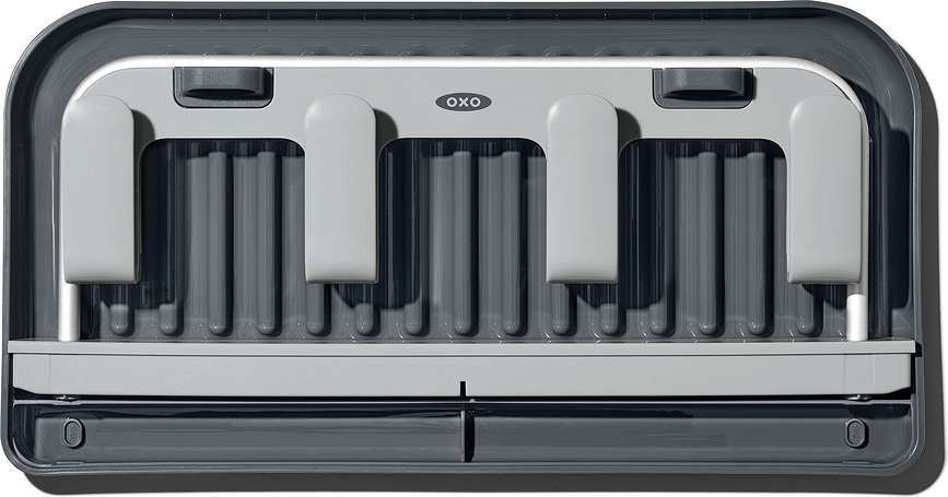 Good Grips Odkapnik za posodo, zložljiv, siv