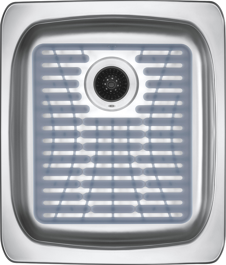 Good Grips Χαλάκι Νεροχύτη, 28 x 32 εκ., γκρι, σιλικόνης