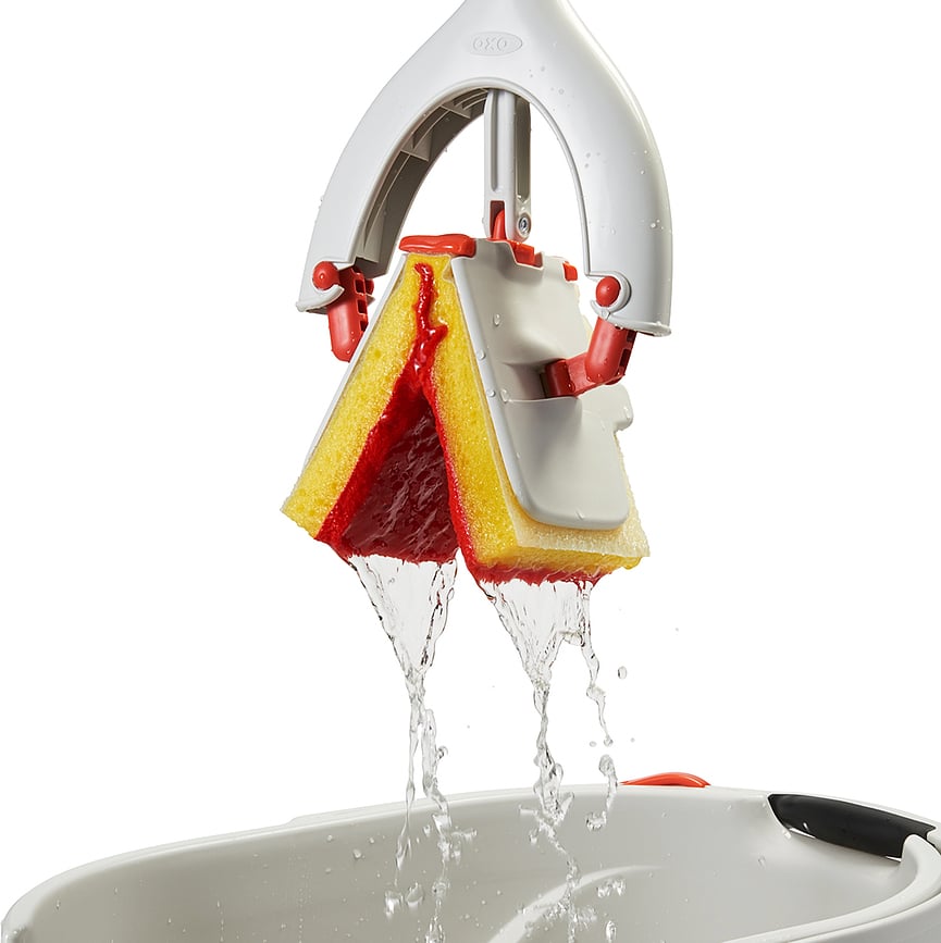 Good Grips Recharge d'Éponge pour Balai à Plat, rouge