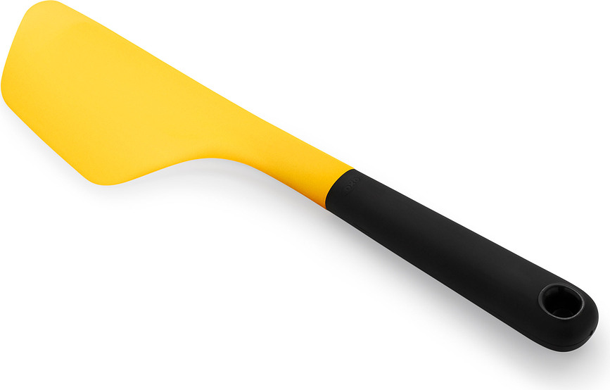Good Grips Spatule à omelette, silicone, jaune et noire