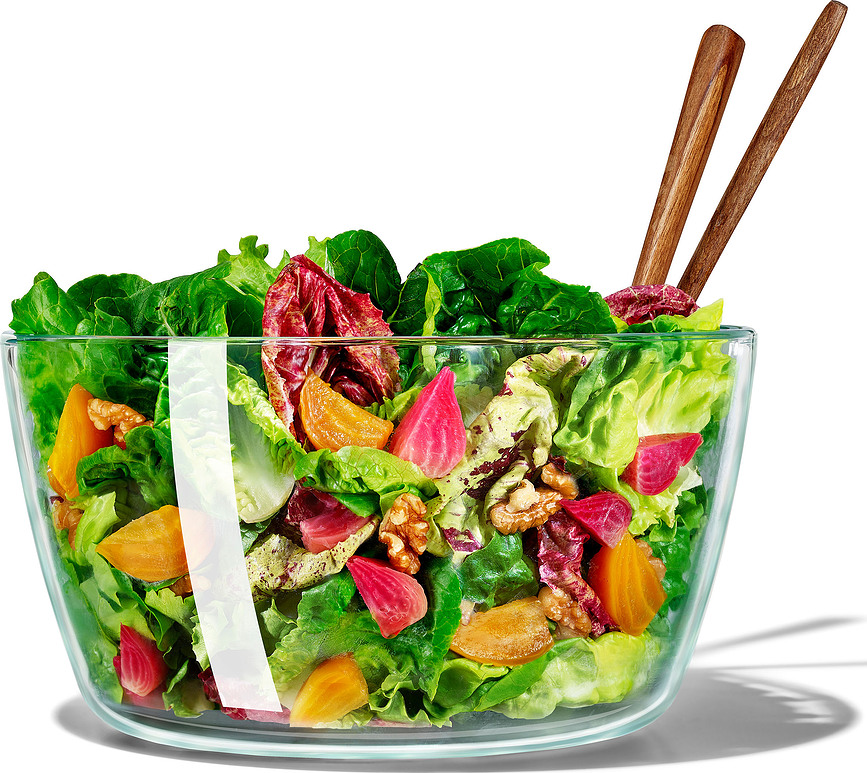 Good Grips Steklena centrifuga za solato 2v1