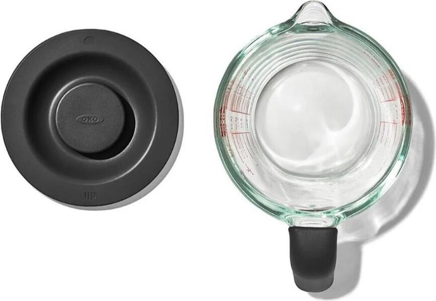 Good Grips Verre Mesureur avec couvercle, 0,5 l, en verre