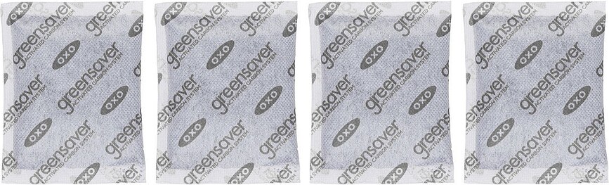 Greensaver Filtres à Charbon, Lot de 4